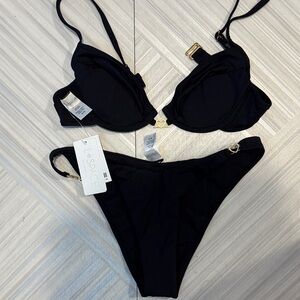 L*Space Black Bikini Set